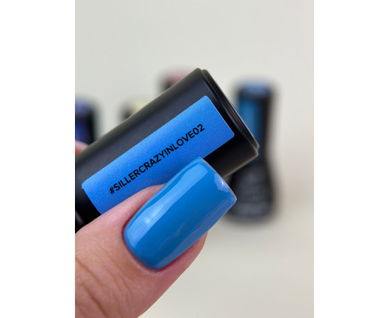 Зображення 2 Гель-лак для нігтів Siller Gel Polish Crazy in Love №02, 8 мл, Об'єм (мл, г): 8, Колір: 02