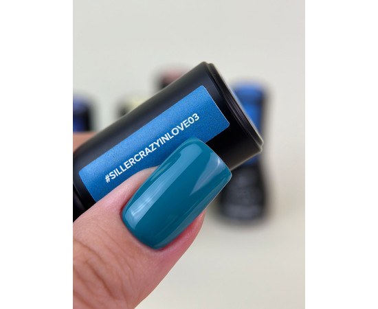 Зображення 2 Гель-лак для нігтів Siller Gel Polish Crazy in Love №03, 8 мл, Об'єм (мл, г): 8, Колір: 03