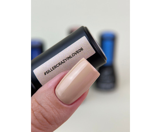 Зображення 2 Гель-лак для нігтів Siller Gel Polish Crazy in Love №06, 8 мл, Об'єм (мл, г): 8, Колір: 06