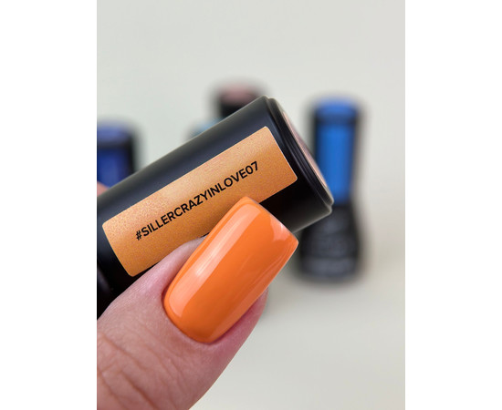 Зображення 2 Гель-лак для нігтів Siller Gel Polish Crazy in Love №07, 8 мл, Об'єм (мл, г): 8, Колір: 07