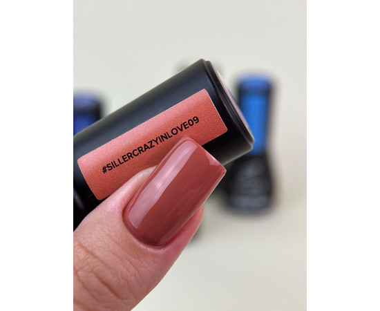 Зображення 2 Гель-лак для нігтів Siller Gel Polish Crazy in Love №09, 8 мл, Об'єм (мл, г): 8, Колір: 09