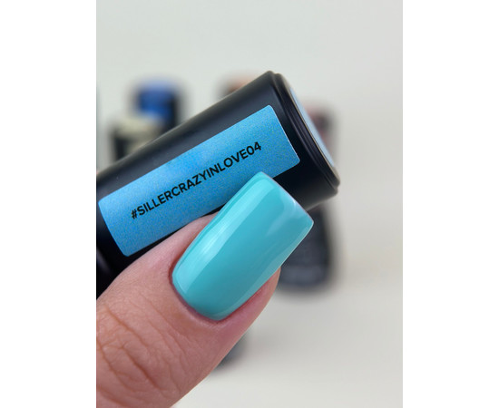 Зображення 2 Гель-лак для нігтів Siller Gel Polish Crazy in Love №04, 8 мл, Об'єм (мл, г): 8, Колір: 04