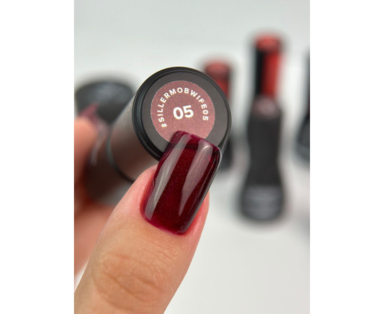 Зображення 2 Гель-лак для нігтів Siller Gel Polish Mob Wife №05, 8 мл, Об'єм (мл, г): 8, Колір: 05