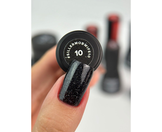 Зображення 2 Гель-лак для нігтів Siller Gel Polish Mob Wife №10, 8 мл, Об'єм (мл, г): 8, Колір: 10