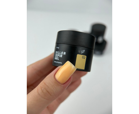 Зображення 2 Гель для нарощування нігтів Siller Zefir Gel №02, 30 мл, Об'єм (мл, г): 30, Колір: 02