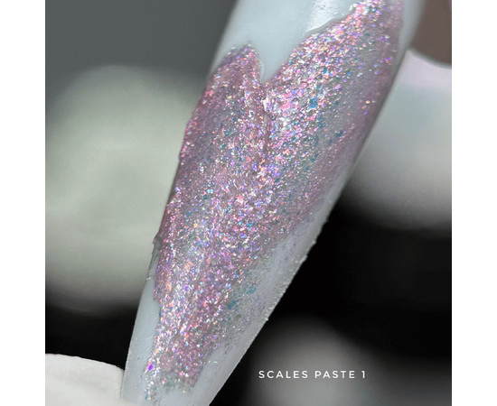 Изображение 2 Гель-паста для рельефного дизайна Saga Professional Scales Paste №01, 5 мл, Объем (мл, г): 5, Цвет: 01