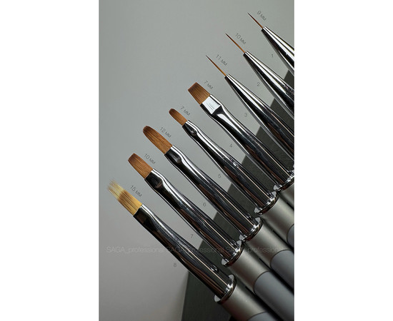 Зображення 3 Пензлик квадрат Saga Professional NEW №04, 7 мм