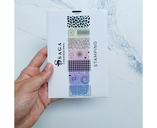 Зображення 3 Пластина для стемпінгу Saga Professional №03 Abstractions