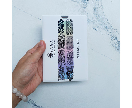 Зображення 3 Пластина для стемпінгу Saga Professional №04 Skin