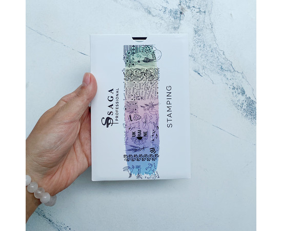 Зображення 3 Пластина для стемпінгу Saga Professional №06 Ukraine