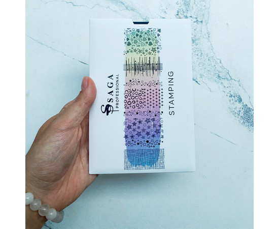 Зображення 3 Пластина для стемпінгу Saga Professional №10 Fantasy