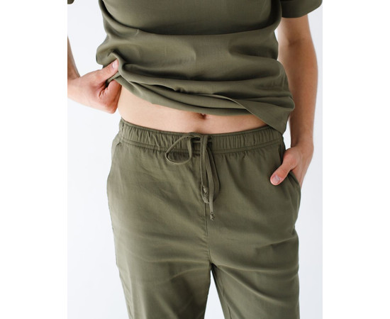 Зображення 6 Медичний костюм чоловічий Марсель хакі р. 50, "БІЛИЙ ХАЛАТ" 353-368-708, Розмір: 50, Цвет: хакі