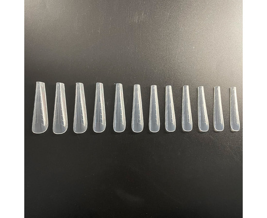 Зображення 3 Верхні форми для нарощування нігтів Saga Professional Ballerina, 240 шт