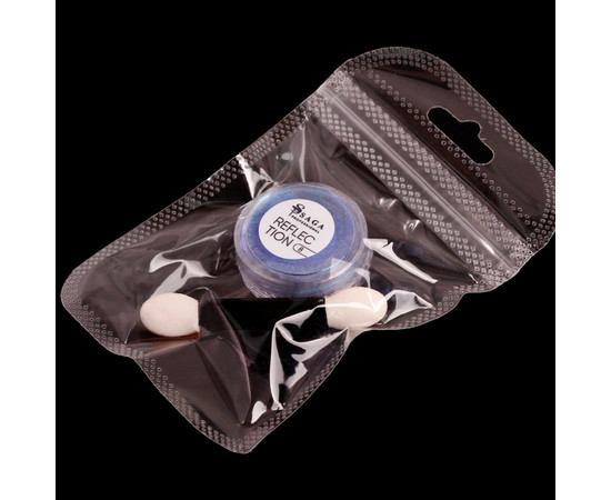 Зображення 3 Втирка дзеркальна для нігтів Saga Professional Reflection №08, 0.5 г, Об'єм (мл, г): 0.5, Колір: 08