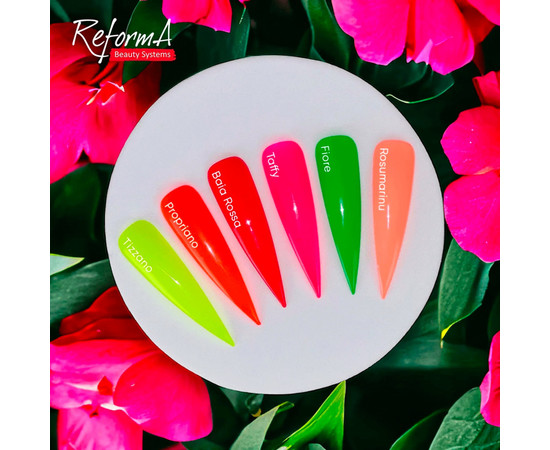 Зображення 3 Гель-лак для нігтів ReformA Corsica Rosumarinu персиковий, 10 мл, Об'єм (мл, г): 10, Колір: Rosumarinu