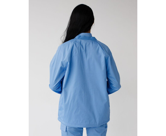 Зображення 3 Медична куртка жіноча Атланта блакитна р. 46, "БІЛИЙ ХАЛАТ" 522-333-842, Розмір: 46, Цвет: блакитний