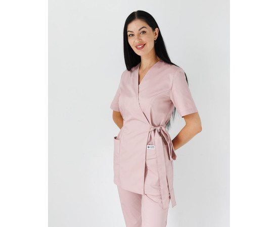 Зображення 3 Медичний костюм жіночий Кіото світло-ліловий р. 54, "БІЛИЙ ХАЛАТ" 519-500-679, Розмір: 54, Цвет: світло-ліловий