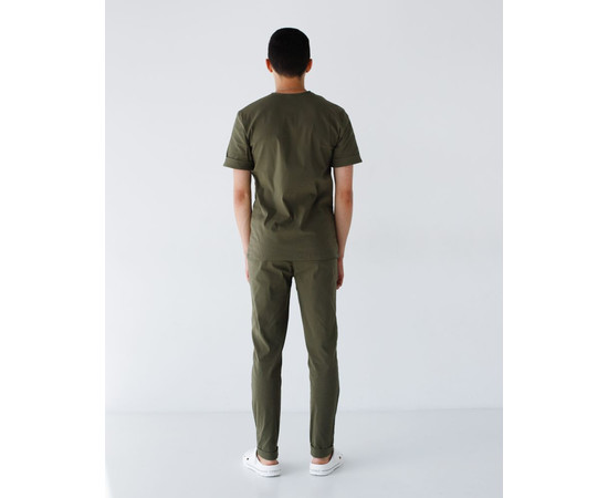 Зображення 2 Медичний костюм чоловічий Марсель хакі р. 46, "БІЛИЙ ХАЛАТ" 353-368-708, Розмір: 46, Цвет: хакі