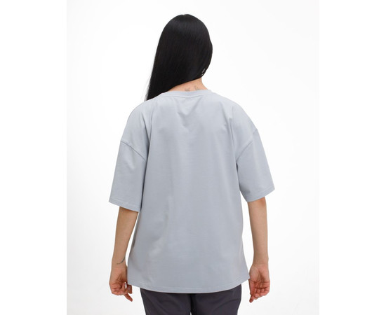 Зображення 2 Медична футболка жіноча унісекс сіра р. XS, "БІЛИЙ ХАЛАТ" 453-328-922, Розмір: XS, Цвет: сірий