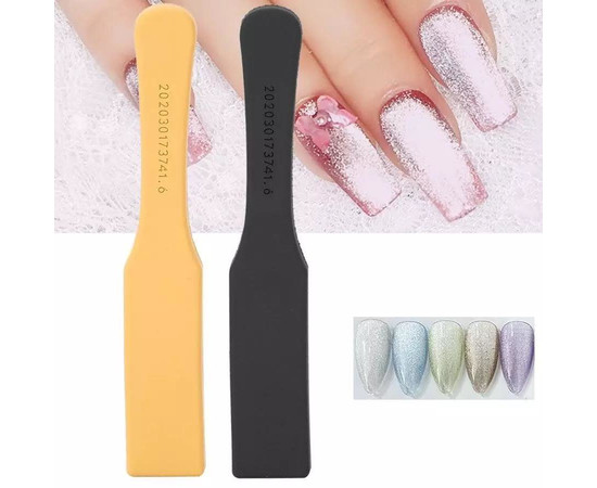 Зображення 2 Магніт 3D для дизайну нігтів Бежевий