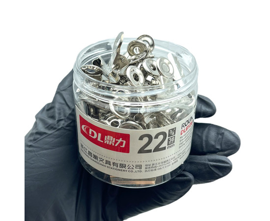 Зображення 7 Затискач металевий для арки – 22 мм. (36 шт. в упаковці)