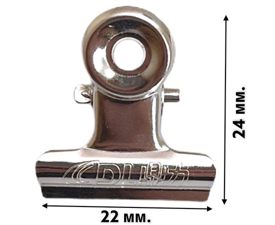 Зображення 9 Затискач металевий для арки – 22 мм. (36 шт. в упаковці)