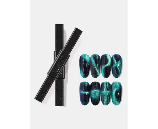 Изображение 6 Магнит для гель-лака, прямоугольный Чёрный