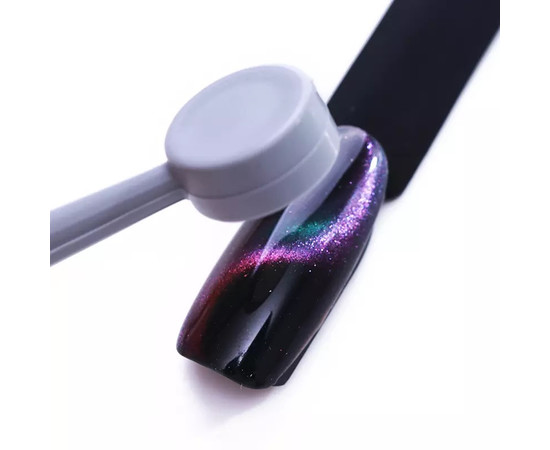 Зображення 3 Магніт подвійне "котяче око" прямокутне для гель-лаку (магніт прямокутне знімається) Бірюзовий