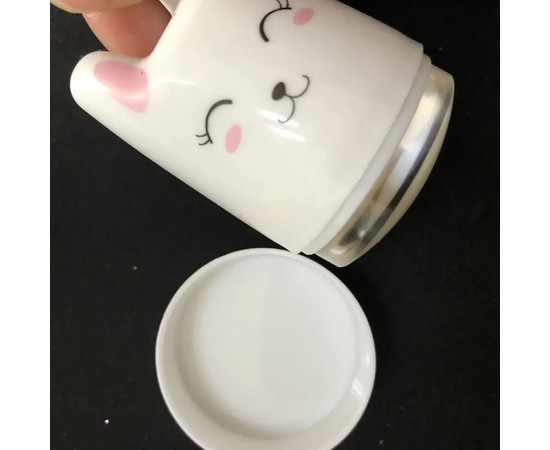 Зображення 2 Силіконовий штамп для стемпінгу "Зайчик" для дизайну нігтів. Зі скрапером і кришечкою.