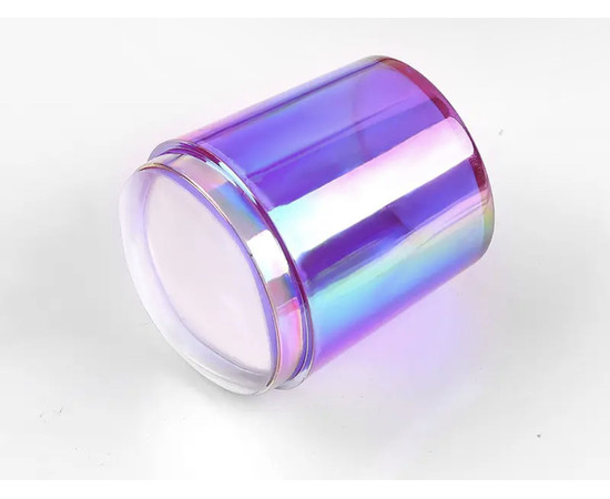 Зображення 2 Штамп для стемпінгу з "Хамелеон" + 2 скрапера (скребка) з різними візерунками Фіолетовий