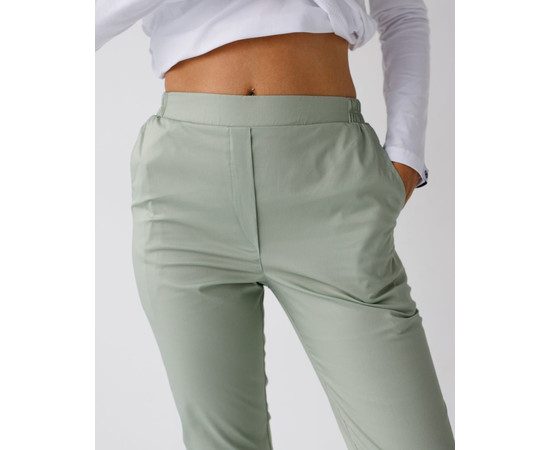 Зображення 3 Медичні жіночі штани Торонто фісташкові р. 48, "БІЛИЙ ХАЛАТ" 390-396-758, Розмір: 48, Цвет: фісташковий