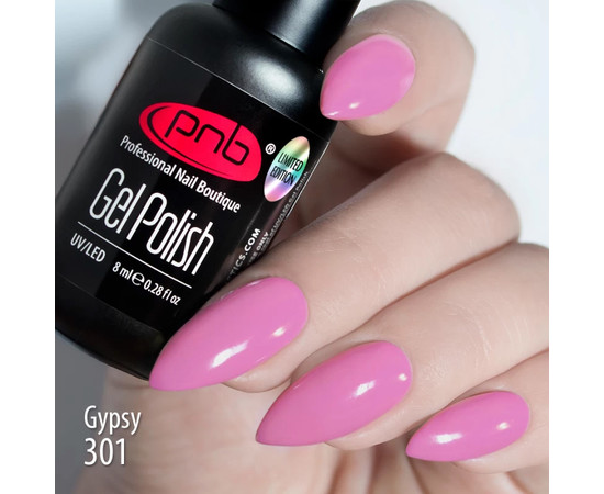 Зображення 3 Гель-лак PNB 301/Gel nail polish PNB 301, 8мл, Об'єм (мл, г): 8, Колір: 301