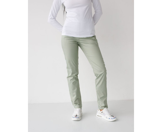 Зображення 2 Медичні жіночі штани Торонто фісташкові р. 48, "БІЛИЙ ХАЛАТ" 390-396-758, Розмір: 48, Цвет: фісташковий