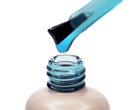 Изображение 2 Гель конструирующий для ногтей PNB UV/LED Strong Iron Gel 014 Сrystal Blue синий, 17 мл, Объем (мл, г): 17, Цвет: 14 Сrystal Blue