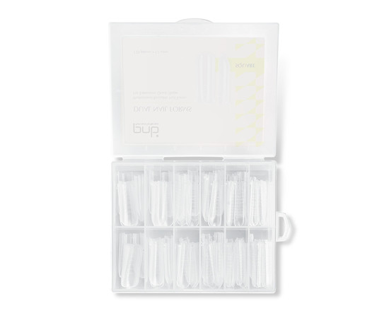 Зображення 3 PNB верхні форми для нарощування Dual Nail Forms PNB, Square, 120 шт.