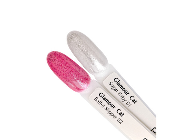 Зображення 4 PNB Magnetic Gel Polish Glamour Cat, 02 Ballet Slipper, 8ml /02 Балетна туфелька, Об'єм (мл, г): 8, Колір: 02 Ballet Slipper