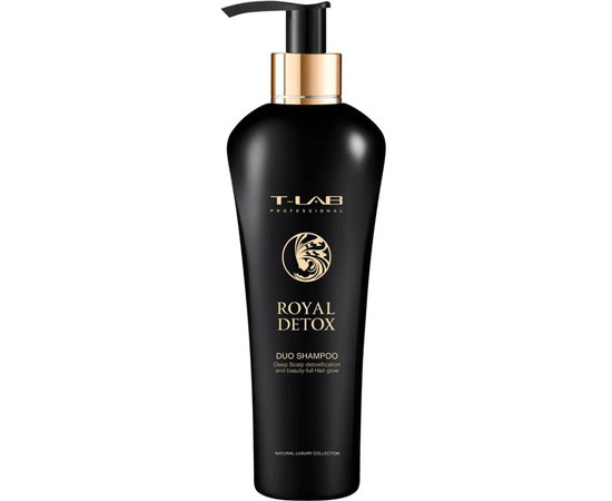Изображение 2 Набор для детоксикации волос T-LAB Professional Royal Detox Duo Shampoo and Duo Treatment Set, 2х250 мл