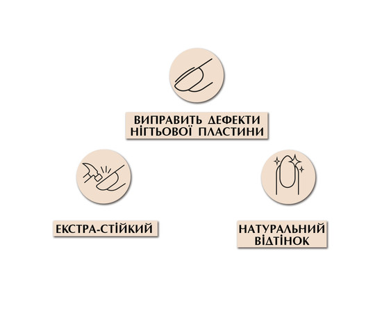 Зображення 3 PNB Strong Iron Gel 17ml 001 Clear, Об'єм (мл, г): 17, Колір: 01 Clear