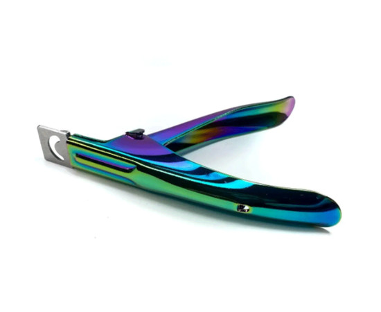 Зображення 2 Типсоріз (гільйотина) для штучних нігтів, голографік