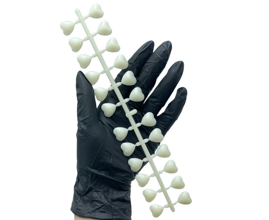 Зображення 5 Демонстраційна подвійна палітра (48 типс) "Серце" – для презентації гель-лаків та дизайнів.