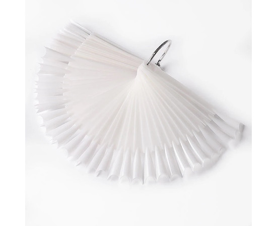 Зображення 2 Палітра-віяло демонстраційна на 40 типсів, "Французький Стилет", 12,5 см.