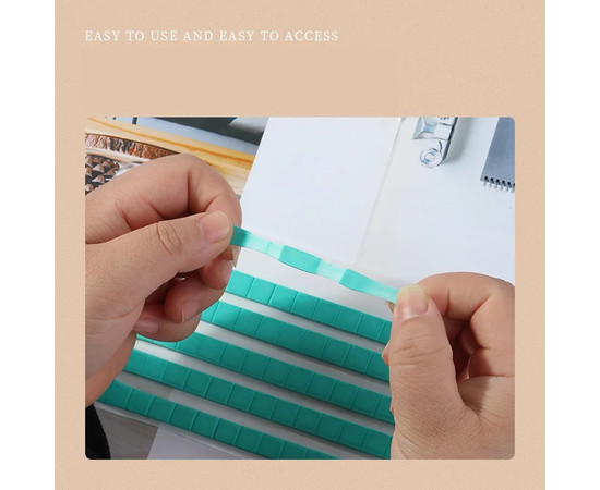 Изображение 3 Пластилин-клей для фиксации типс, накладных ногтей Зеленый