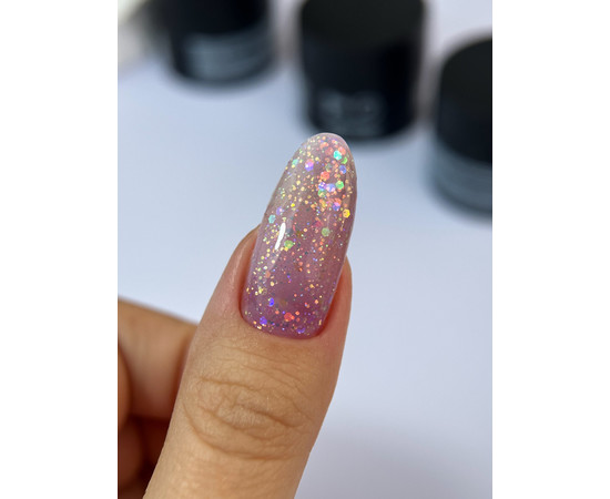 Зображення 2 Гель з блискітками для нігтів Siller Tinsel Gel №05, 15 мл