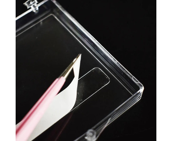 Зображення 4 Прозорі двосторонні наклейки-скотч для кріплення типс 24 шт./лист 371