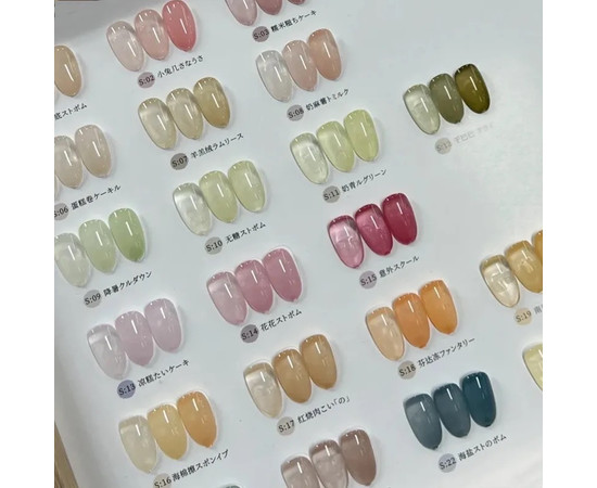 Зображення 3 Демонстраційна палітра лінійка з об'ємними типами (1,1х2 мм) для книги-палітри (120 шт. уп) 436 Прозорий