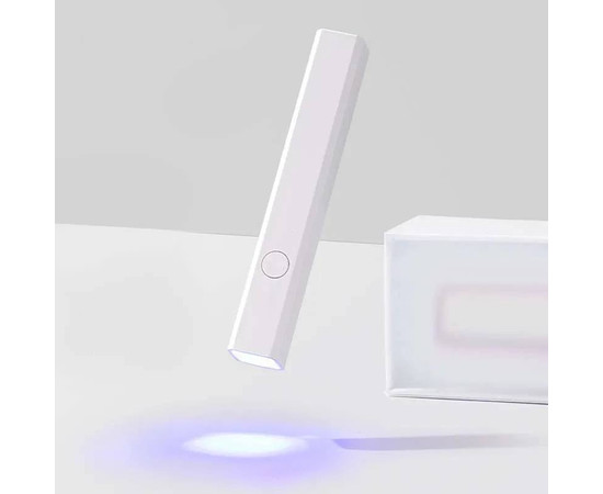 Зображення 2 Лампа (ліхтарик) Led 4 для сушіння нігтів (гелевих тіпс, верхніх форм, декору) - на акумуляторі USB, 3 Вт. Білий