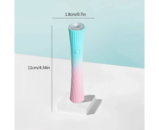 Изображение 10 Лампа-фонарик Led 5 с аккумулятором для сушки ногтей (гелевых типс, верхних форм, декора) - на USB, 3 Вт.