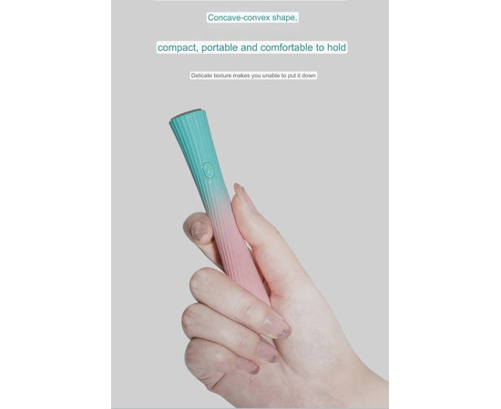 Изображение 7 Лампа-фонарик Led 5 с аккумулятором для сушки ногтей (гелевых типс, верхних форм, декора) - на USB, 3 Вт.