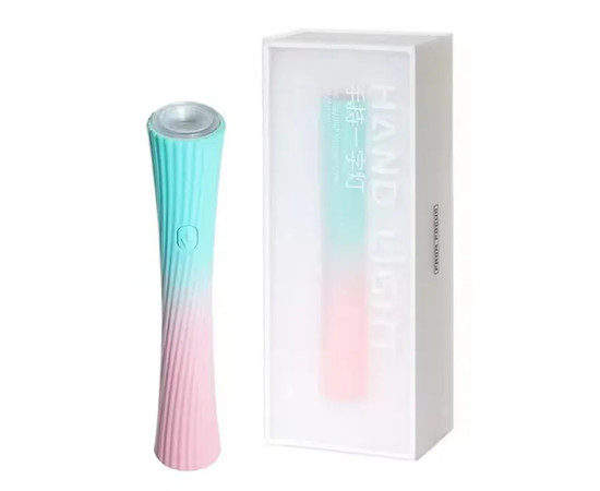 Изображение 2 Лампа-фонарик Led 5 с аккумулятором для сушки ногтей (гелевых типс, верхних форм, декора) - на USB, 3 Вт.