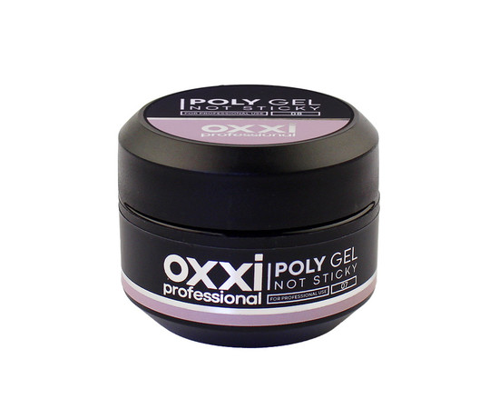 Изображение 2 Гель для ногтей Oxxi Professional Poly Gel Not Sticky №08, 30 мл, Объем (мл, г): 30, Цвет: 08